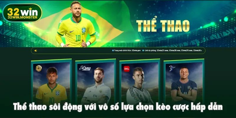 Thể thao sôi động với vô số lựa chọn kèo cược hấp dẫn